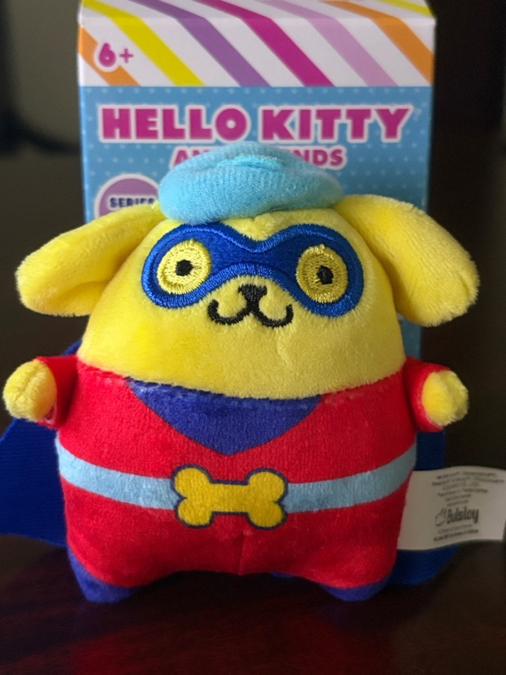 Pompompurin Plush Danglers - open box, new
